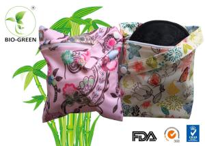 Wholesale Hypoallergenic Cloth Bamboo Nursing Pads Acceptable Printed Logo And Color from china suppliers