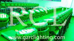 Wholesale Green case Outdoor Stage Lighting 54x3W RGB LED Par Cans Show Lighting Ri-Color from china suppliers
