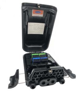 Wholesale Outdoor Fiber Termination Box 4 Inlet 16 Outlet 16 Core SC FTTH FTTX IP65 waterproof from china suppliers