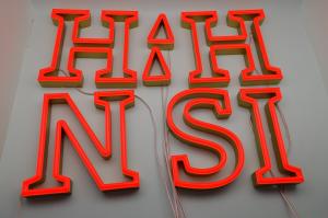 Wholesale Stainless steel Custom Faux Neon Sign 12mm with metal housing from china suppliers