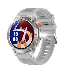 Wholesale Y101 GPS Outdoor Sports Smart Watch with Flashlight 1.43inch Screen 730mAh Health Monitoring 3ATM Waterproof from china suppliers