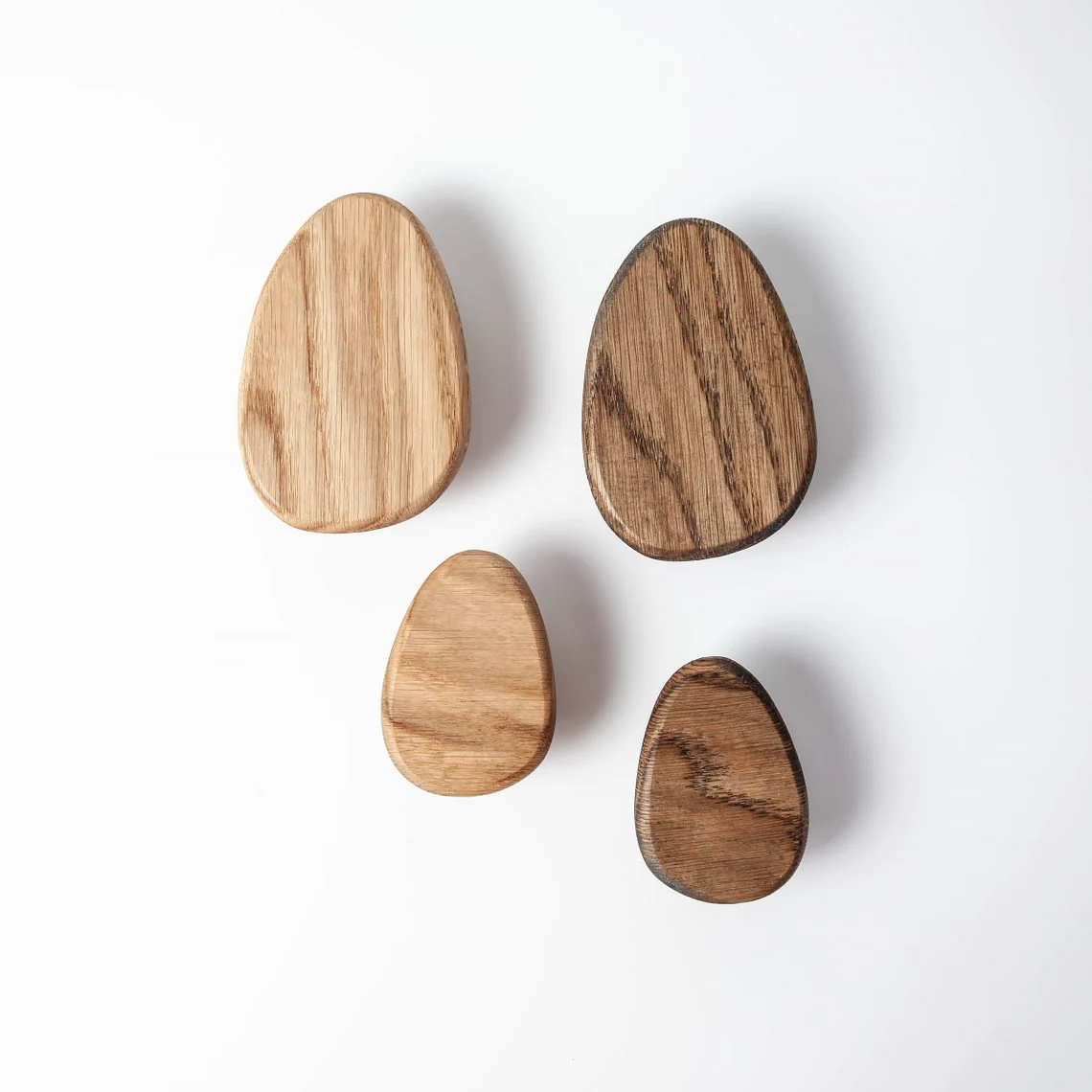Wooden coat hooks for wall stone hook wall mount entryway decoration