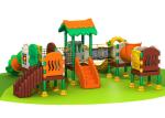 Customized Plastic Backyard Playsets , Kids Plastic Play Gym Anti UV TQ-QS019