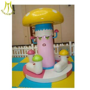 Wholesale Hansel Electric mushroom carousel for baby indoor toddler soft play item from china suppliers