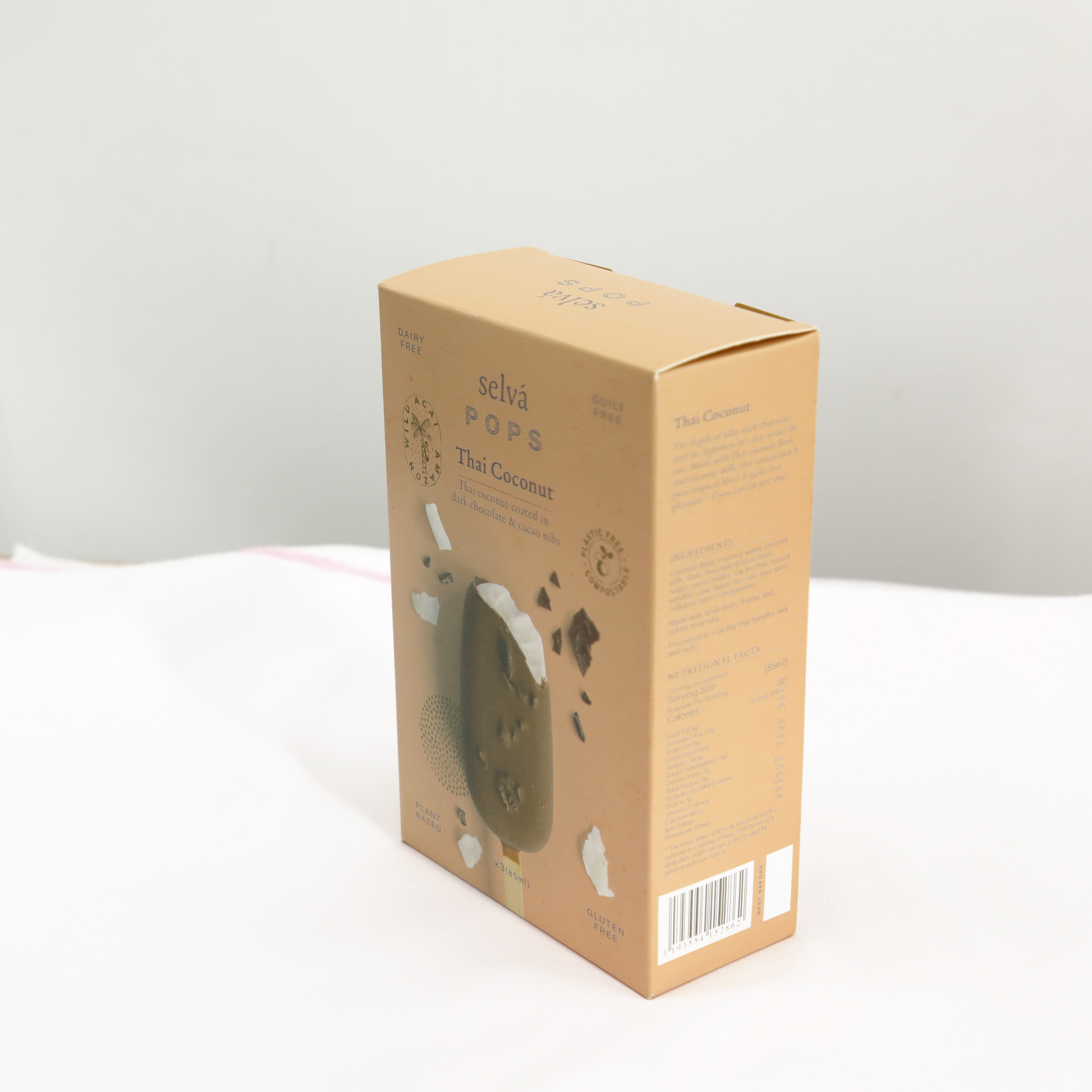 Customized Color Printing Popsicle Mochi Ice Cream Packaging Box Made Of Paperboard