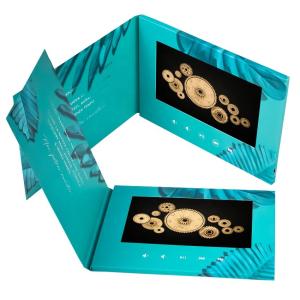 Wholesale Auto play video brochure card, 4.3 inch LCD video invitation card for event&amp;wedding from china suppliers