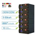 48V 15kw Lithium Lifepo4 Battery 300Ah LFP 51.2V 15kwh Battery Rack For
