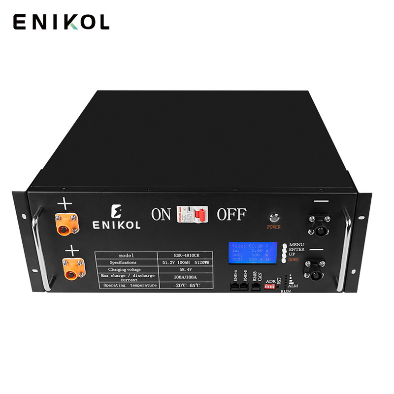 Home Power Supply 48v Solar Battery 100ah Lithium Ion Battery Lifepo4 Rack
