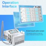 2 In 1 EMS Body Fat Freeze Slimming Machine Cryolipolysis Weight Loss