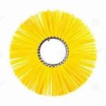 Galvanized 25" 660mm Bobcat Street Sweeper Replacement Brushes