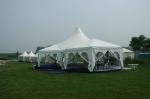 UV Resistance PVC Coated Polyester Fabric Wedding Party Tent 112mmx203mmx4mm