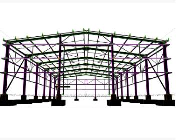 TUV Prefabricated Tubular Steel Truss 1-4m Length Customized For Pedestrian