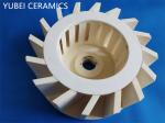 Ivory Abrasion Resistant Ceramics Pulverizer Fittings Ceramic Impeller
