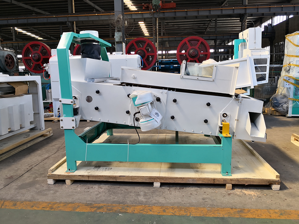 Long Service Life TQLZ125 Grain Vibrating Cleaning Machine Screen Seed Grain Cleaner for Retail
