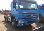 HW76 Cab Sinotruk Howo Diesel 6x4 Semi Tractor Trailer