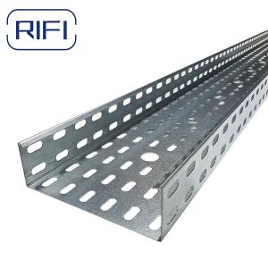 Wholesale Outdoor Galvanized Steel Cable Management Tray Perfoarated Cable Tray from china suppliers