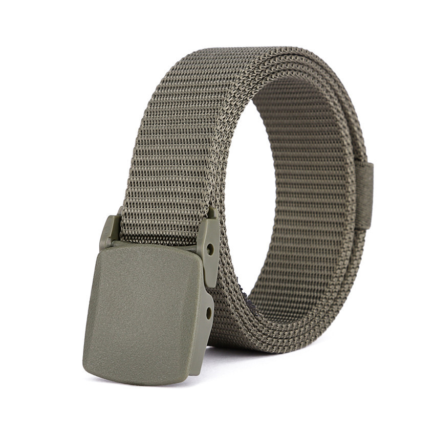 Military Plastic Buckle Nylon Belt Tactical 3.5cm Unisex Fashion