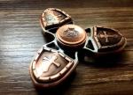2017 Fidget Tpinner Captain America Metalc Stress Finger Spiner Aluminium Hand