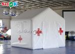 Field Hospital Tent Mobile 3x3mH Inflatable Emergency Tent For Military Field