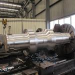 SS316 ss304 Rigid Axle Stainless Steel Hardened Spline Shaft Forging