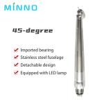 Low Noise Dental High Speed Handpiece 45 Degree Surgical Handpiece