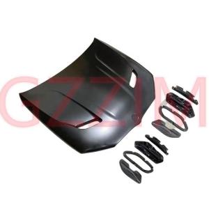 Wholesale Car Engine Cover Stainless Steel Hood Bonnet For BMW 2018-2021 G30 38 Changed To CS Style from china suppliers