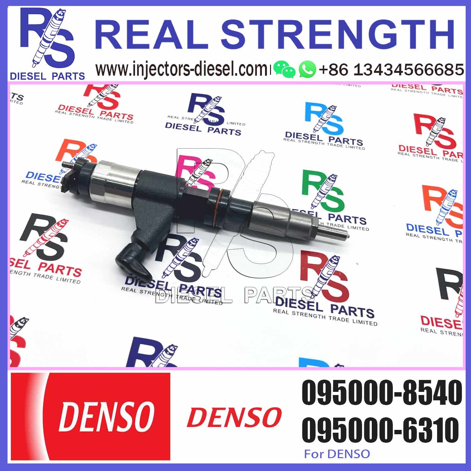 095000-6320 095000-8540 095000-6310 095000-6311 095000-8940 ELIC Engine Common Rail Fuel Injector RE530361 RE541108 RE53