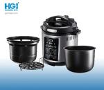 2 In 1 Nonstick Electric Pressure Cooker With Fryer Commercial Cooking