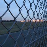 6 Foot Chain Link Wire Mesh Fencing Hot Dip Galvanized Pvc Coated