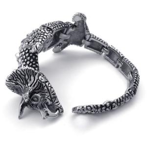 Wholesale High Quality Tagor Stainless Steel Jewelry Fashion Men's Casting Bracelet PXB025 from china suppliers