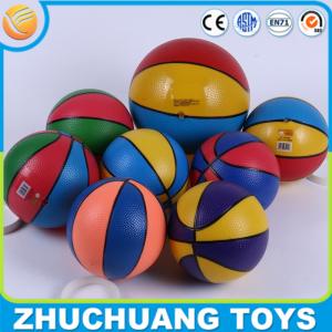 Wholesale custom printed pvc inflatable colorful basketball wholesale from china suppliers
