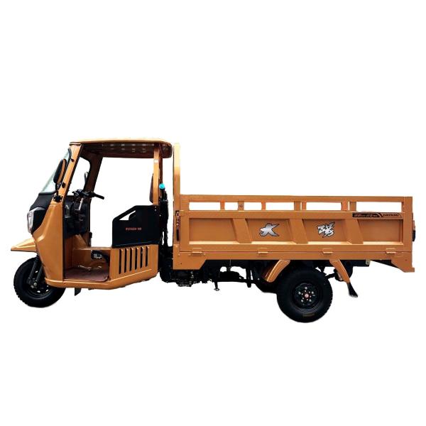 32Ah Storage Battery Heavy Duty Closed Cabin Adult Tricycle with Keel 40*100mm