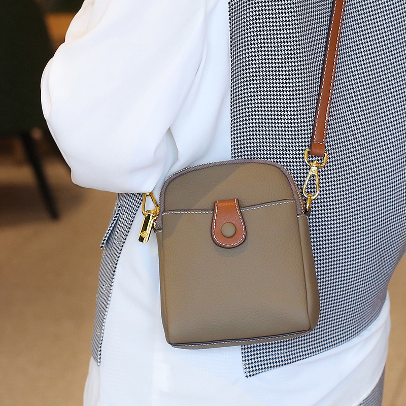 2024 Chic Real Leather Small Purses and Handbags for Women Summer Simplicity Collection