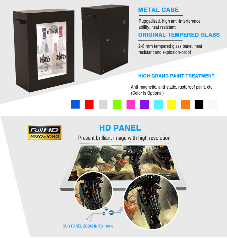 Hot Sale Full HD Modern Design Transparent LCD Display