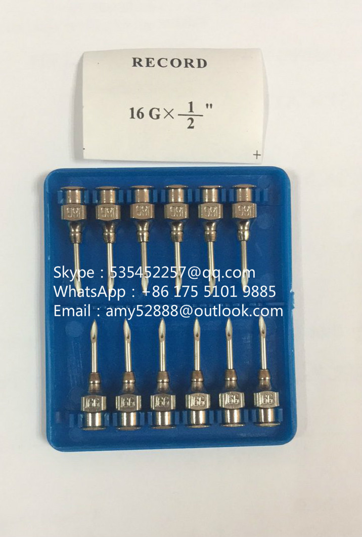 Veterinary Stainless Steel Needle, Veterinary Hypodermic Injection Needle, Luer Lock Syringe Veterianry Needle
