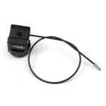 Peugeot Auto Accelerator Cable Black Color Steel Material After Sale 1 Years