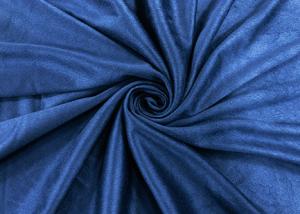 Wholesale 140GSM Microsuede Upholstery Fabric For Accessories Nordic Blue Environment Friendly from china suppliers