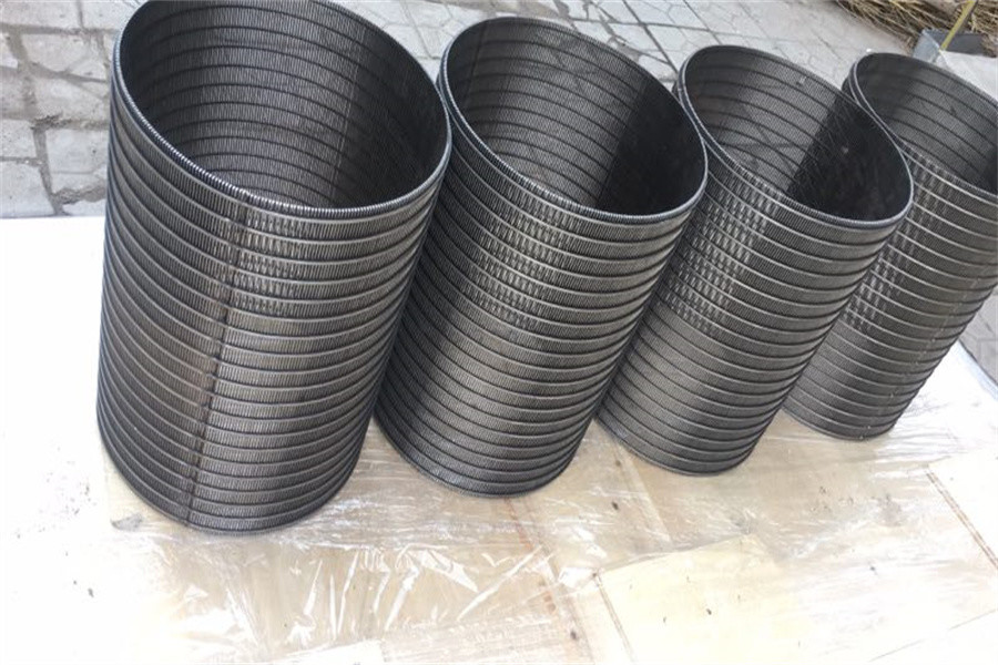 Liquid Wedge Wire Screen Pipe 304 316 Stainless Steel Filter Element