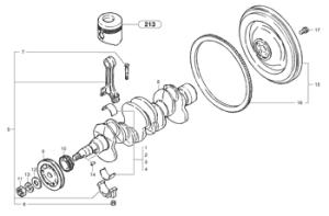 Wholesale PJ7417602 Crankshaft Volvo.Heavy parts EC45 from china suppliers