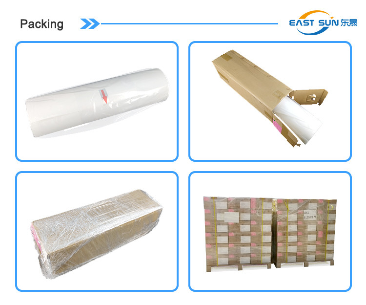 60cm 100m PET Film For DTF Printing Cold Peel Single Side / Double Side