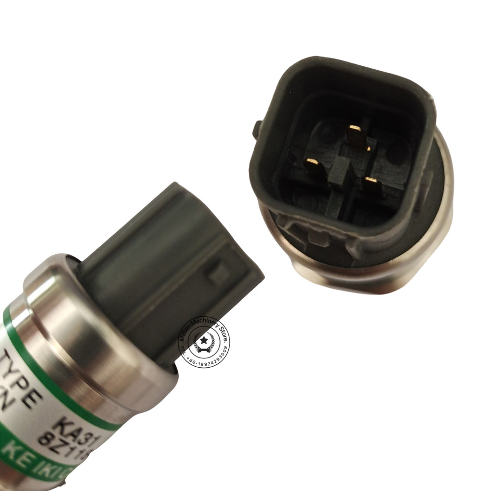 8Z11800-500K 8212568-500K Excavator Accessories High Pressure Sensor KA31 Doosan Daewoo DH220-5