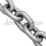Marine Ship Mooring Anchor Chain , High Strength Galvanized Anchor Chain