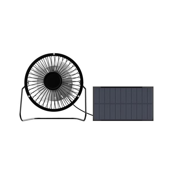 Solar Panel Powered Fan Mini Ventilator Exhaust Fan Greenhouse Motorhome House