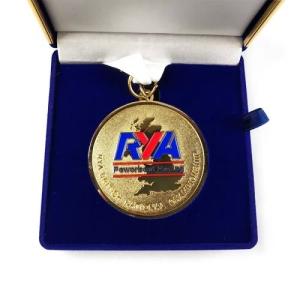 Wholesale Customized Logo Engraved Racing Sports Award Medal With Premium Velvet Packaging from china suppliers