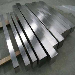 China Bright Polished 1 Inch 316L Cold Drawn Square Bar 6m Stainless Steel Square Stock on sale