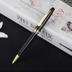 Sophisticated Executive Gift Custom Logo Rose Gold Ballpoint Pen for Professiona