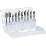 10PCS 2.35mm Shank Tungsten Carbide Rotary Burr for Metal Polishing and