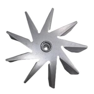 Wholesale 114mm Diameter Fireplace Fan 9 Blades Galvanized Sheet For Pellet Stove from china suppliers