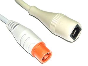 Wholesale IBP Transducer Adapter Cables , Disposable Temperature Probe Nylon Plug from china suppliers