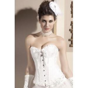 Wholesale Polyster Sexy corset with luxary jacquard from china suppliers